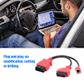 Miniatyrbilde 8 av 8: Programmeringskabelkontakt Ethernet OBD2 Kabeladapter for Autel MS908 PRO MS908S PRO MaxiSys Elite IM608 for F-chassis