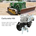 Miniatyrbild 7 av 8: Förgasarkit TSX605 Metalllegering Traktor Motor Carb Set Ersättning för 1010 Crawler