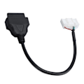 Miniatyrbilde 8 av 8: OBD 16-pins til 26-pins Adapterkabel Høy Fleksibilitet Stabil Overføring Erstatning for Tesla Model 3 Y