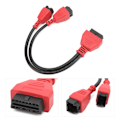 Miniatyrbillede 1 af 8: Bildiagnostisk Kabeladapter 12+8-bens stik-og-spil udskiftning til Autel Maxisys-serie scannere MS905