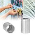 Miniatyrbillede 1 af 8: 20 stk. Airconditionsslange Aluminium Dæksel Stærk Styrke Airconditionssamlingsdæksel til Bil 3/8 tommer