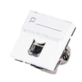 Miniatyrbilde 6 av 8: Nettverkskontaktmodul CAT6A RJ45 Fransk Adapter Skjermet ABS Tilbehør for Datamaskin