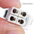 Miniatyrbillede 3 af 5: 2-vejs radio strømledning opladningskabel passer til Icom IC‑7000 IC7600 FT‑450D TS‑480 FT991