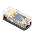 Pikkukuva 2 / 2: 0/4 AWG Sisään 4/8 AWG Ulos 60A Sulakejakokeskus 2-Tie Mini ANL Sulakepidike Auto- ja Veneäänentoistojärjestelmille