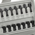 Miniatyrbillede 1 af 3: 16 stk. Multifunktionelle Punch-Tang Multiværktøjer til Metal Messing Gummi Urrem Læder Plast