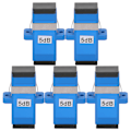 Miniatyrbilde 2 av 8: 5 stk SC UPCSC UPC5DB Fiberoptisk kontakt, enkeltmodus optisk kobler demper