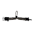 Miniatyrbild 2 av 7: Paracord Armband Justerbart Överlevnadsarmband för Nödsituationer 5 i 1 Multifunktionell Utrustning för Vildmarksäventyr Kamouflage
