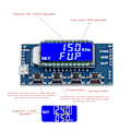 Miniatyrbild 7 av 8: PWM Puls-Kvadratvågssignalgeneratormodul med LCD-display och justerbar frekvens