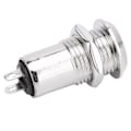 Miniatyrbillede 6 af 8: 10 stk. Nøgleafbryder Tønde Metal ON/OFF Strømlås Rustfrit Stål med Nøglemøtrik 12mm AC DC220V (Dobbelt Træk)