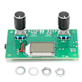 Miniatyrbilde 2 av 8: FM-mottakermodul 87‑108MHz Stereo Output Radio DIY Trådløs mottaker LCD-skjerm DSP PLL