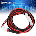 Miniatyrbillede 5 af 5: 2-vejs radio strømledning opladningskabel passer til Icom IC‑7000 IC7600 FT‑450D TS‑480 FT991