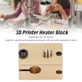 Miniatyrbild 7 av 8: 3D-skrivarvärmeblock i mässing, hög hårdhet, hög temperaturbeständighet, exakt ersättningsvärmeblock för V6 mässing