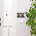 Miniatyrbild 8 av 8: Trådbunden Video Intercom Dörrklocka Monitor 7 tum Skärm med Fjärrlåsning Övervakningsfunktion 16 Ringsignaler för Hem AU-kontakt