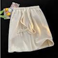 Miniatyrbillede 4 af 8: Mænds Korte Bukser Løse Brede Ben Åndbare Komfortable Snørebukser Mænds Halvlange Sports Shorts til Sommerløb 2XL, Anbefalet