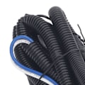 Miniatyrbillede 3 af 8: H4 Forlygte Relæ Harness Højtemperaturbestandig Keramisk Stik H6054 7x6 Forlygte Ledningsnet Kit