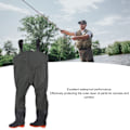 Miniatyrbild 7 av 8: Vattentäta Hip Wader för Män, Fiskevadarbyxor med Stövlar, Grön Storlek 43
