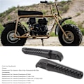 Pikkukuva 7 / 8: 2 kpl Etujalka Tapin Kiinnike Vasen Ja Oikea Musta Jalkatuen Pidike Vaihto Coleman Powersports BT200X