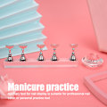 Miniatyrbild 5 av 7: Nagelkonst Display Stativ Magnetisk Nagel Fingernagel Spets Hållare Manikyr Set Verktyg6#