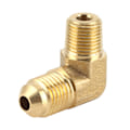 Miniatyrbillede 6 af 8: 4 AN til 1/8 NPT Fitting 90 Graders Messing Han-Gevinde Albue Slange Adapter Antikorrosion