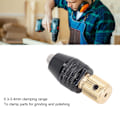 Miniatyrbild 8 av 8: 3-backs Drillchuck Rotationsverktyg Självspännande Kolv Raka Linjer Förlängningsstång Hex Nyckelset 2,0 mm Hål