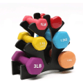 Miniatyrbilde 4 av 8: Gymnastikk manual tre hantel stativ for gymnastikk manual stativ for hjemmekontor manual vekt oppbevaringsholder stativ stativ lag mappe hjem
