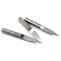 Miniatyrbillede 1 af 2: 10 stk 3,175 mm 0,1 mm Carbide PCB Gravering CNC Router Bit slibeskulpturværktøj