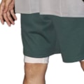 Miniatyrbillede 3 af 8: Mænds Shorts med Snøre, Sidelommer, Løstsiddende, Casual Sportsbukser til Hjemmetræning 2XL Grøn
