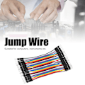 Miniatyrbillede 5 af 7: 10 stk. Jump Wire Han-Han Plastik Linjekabel 2,54 mm Elektroniske Komponenter 10 cm