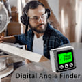 Miniatyrbillede 8 af 8: Digital Vinkelmåler Mini LCD Niveau Vinkelmåler Vinkelmåler Inclinometer Måleværktøj med Magnetisk Base