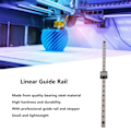 Miniatyrbillede 7 af 8: Lineær Skinneguide Høj Præcision Stabil Robust Holdbar Lille Letvægts Lineær Glidebane til CNC DIY Projekt 500mm