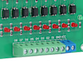 Miniatyrbilde 3 av 8: Optisk Isolasjonsmodul 24V til 5V 8-kanals Optocoupler PLC Signalomformerkort