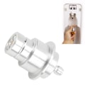 Miniatyrbilde 1 av 8: CO2-adapter i aluminiumlegering 0,3 tommer rask kobling slitesterk høy hardhet brusmaskintilkobling sølv