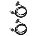Miniatyrbilde 2 av 5: 2 stk USB klokke ladekabel Magnetisk 1 meter ladekabel Universal for Fitbit Inspire for Inspire HR