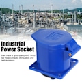 Miniatyrbillede 8 af 8: Industriel Strømstikkontakt 3‑polet 1‑faset Eksplosionssky Beskyttet Installation 32A 220‑250V