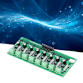 Pikkukuva 1 / 8: Optokytkimen eristyslevy 8 kanavainen PLC-jännitteentunnistusmoduuli 220V AC DIY-projekteihin