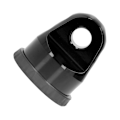 Miniatyrbilde 8 av 8: Talje Feste for vinsj 22000lb Last Aluminium Legering med Jernpinne og Gummibeskyttelse for 3/4in D-ring 3/8in Vinsjline Svart