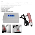 Miniatyrbillede 8 af 8: ESWT Massagemaskine Ekstrakorporal ED Behandling Afspænd Muskler Kropschokbølge Terapi Maskine Rosenguld 100‑240V EU Stik