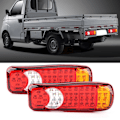 Pikkukuva 3 / 6: 2 kpl 12V 46 LED:n takavalot, takajarruvalot, pysäytysvalot, suuntavilkut autoon, kuorma-autoon ja pakettiautoon