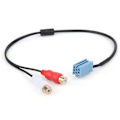 Pikkukuva 2 / 4: 8-nastainen Mini ISO RCA-kaapeliadapteri Bla‑Punkt-CD-vaihtajan auton stereolinjalle