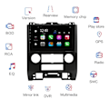 Miniatyrbillede 8 af 8: 9 tommer bilstereo touchskærm 2G RAM 32G ROM ratstyring kontrol udskiftning til Ford Escape 2007‑2012