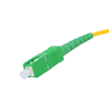 Miniatyrbilde 1 av 2: 2 stk Fiberoptisk Patchkabel Single Mode & Single Core SC/APC SC/APC SM-G652D OS2 3 Meter