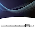 Miniatyrbilde 1 av 8: MGN15 Lineærguidekjerne Industriell Automatisering Utstyr Lineær Bevegelse Skli Skinne 300mm
