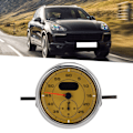 Pikkukuva 1 / 8: ABS-kojelaudan mittarikello Auton sisätilan tarvike Vaihto Cayenne Panamera MACAN 718 911 Keltainen