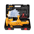 Miniatyrbillede 2 af 6: 12V 3 Tons 42CM Elektrisk Saksjack Dæk Luftpumpe Elektrisk Nøgle Dæk Aftager Sæt (#1)