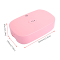 Miniatyrbild 7 av 8: Professionell UV LED-rengöringsbox för nagelkonstverktyg, underkläder, UV-rengöringsenhet, rosa