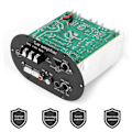 Miniatyrbild 1 av 8: Bilstereo Förstärkarkort 120W 12V Rent Fullt Ljud Bas Subwoofer Kärna Auto Stereo Högtalare Amp