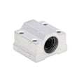 Miniatyrbillede 5 af 8: 4 stk. SCS8UU Lineære Kuglelejer Glideblokke Aluminium Legering CNC Maskine Glideenhed 8mm Bore