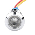 Pikkukuva 1 / 8: 4 Sarjaa Esijohdotettuja Pyöreitä LED-valoja Vedenkestäviä 2-värisiä Indikaattoreita Yhteinen Katodi 10mm 3-6V (Punainen ja Keltainen)