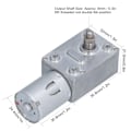 Pikkukuva 5 / 8: Madon Gear Moottori Turbovaihteinen Täysmetalli Itselukkiutuva Reduktiovaihteisto JGY‑370 DC24V66RPM