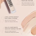 Miniatyrbild 3 av 8: Professionell Flytande Makeup Foundation Långvarig Flawless Concealer Kosmetisk #3